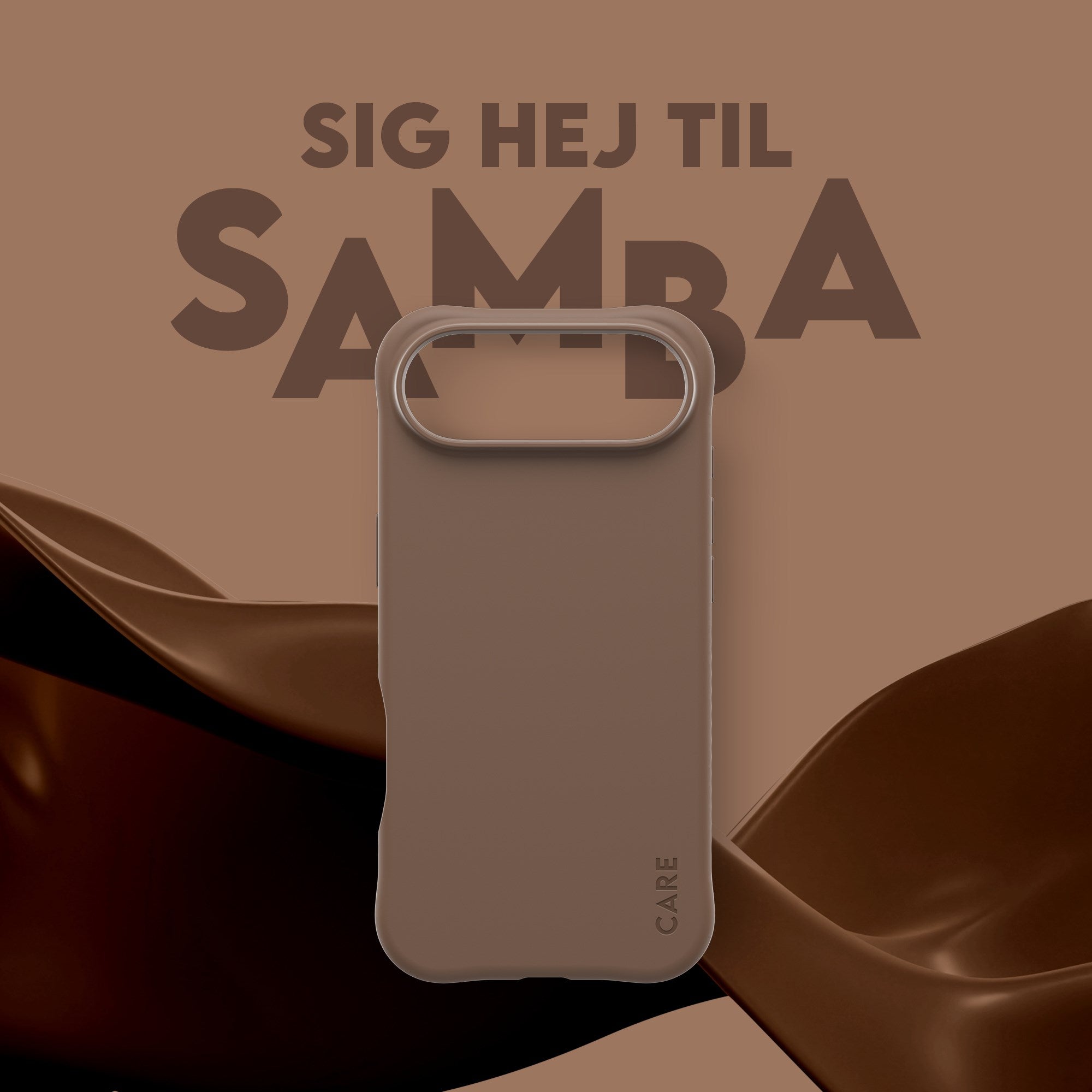 CARE™ by PanzerGlass® Samba Case Espresso m. MagSafe iPhone Air